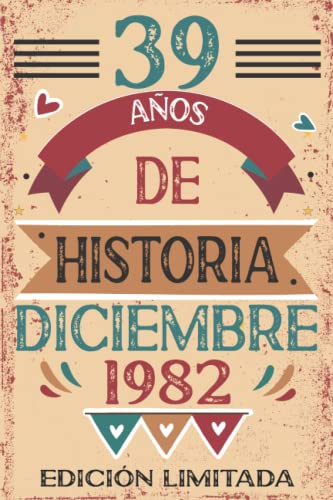 39 Años De Historia Diciembre 1982: 39 años. Libro de visitas, cuaderno, 110 páginas de...