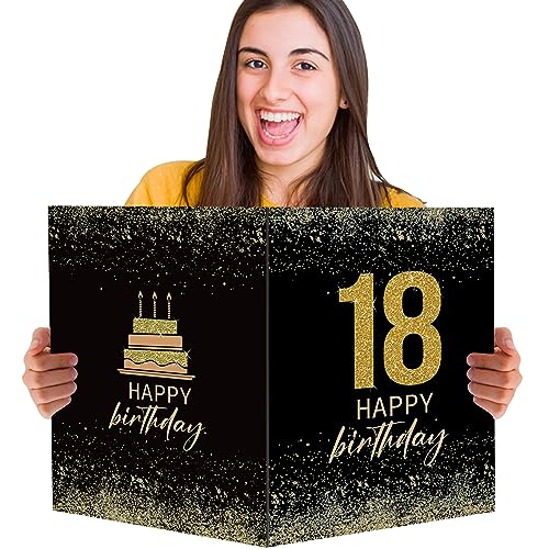 Feliz 18 Cumpleaños - Libro de visitas: Decoración para el 18 cumpleaños –  Regalo originale para hombre y mujer - 18 años - Libro de firmas para  y