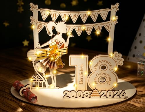 ARTREE Regalos de dinero para cumpleaños para niñas, 18 cumpleaños, regalo de dinero, regalo de...
