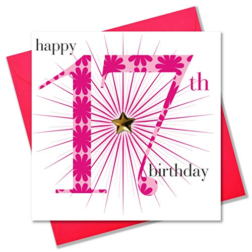 Claire Giles Ages Age 17 Girl Birthday Card