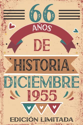 66 Años De Historia Diciembre 1955: 66 años. Libro de visitas, cuaderno, 110 páginas de...