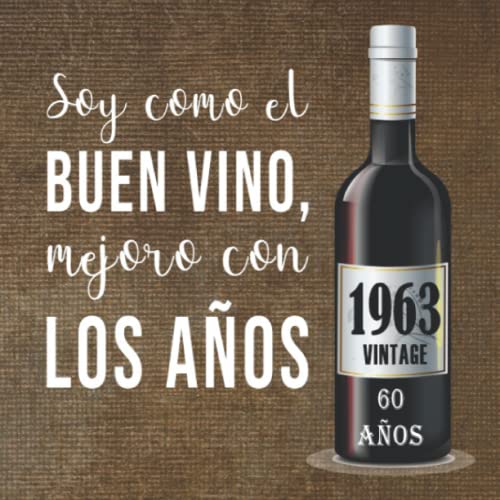 Libro de Visitas para el 60 cumpleaños 1963: 120 páginas con espacio para fotos y mensajes de...