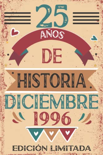 25 Años De Historia Diciembre 1996: 25 años. Libro de visitas, cuaderno, 110 páginas de...