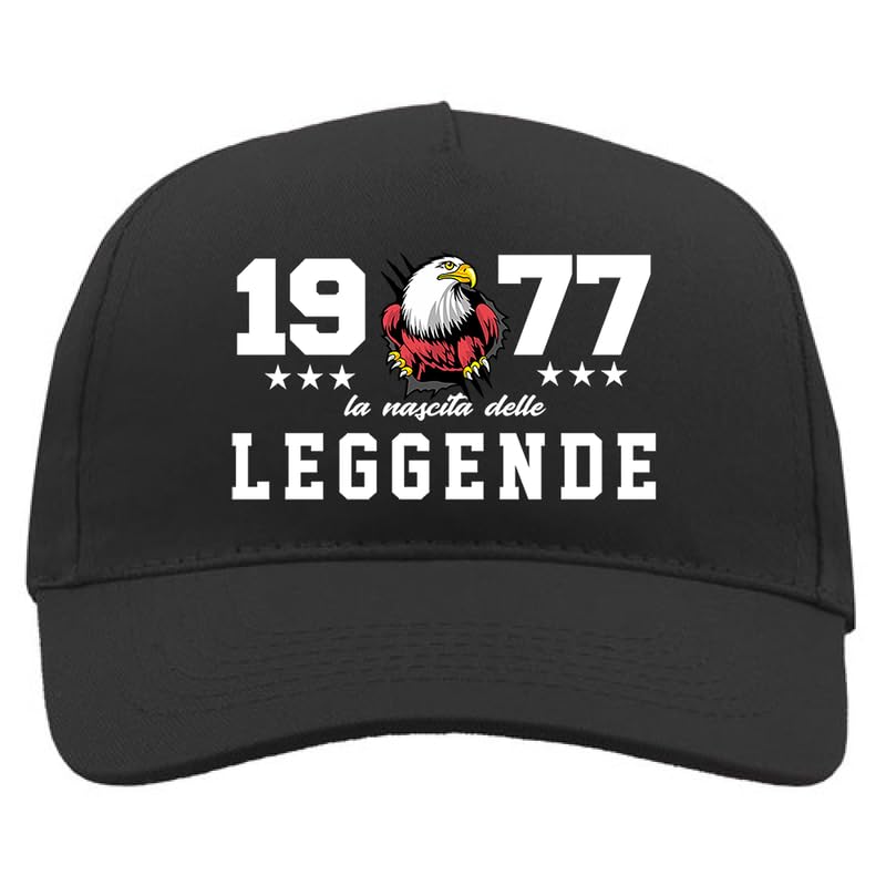 TeeDesign Gorra 47 años regalo cumpleaños: nacimiento de las leyendas gadget - 47 años - 1977