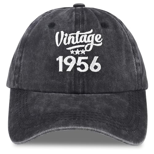 Rebundex 1956 Gorra de Béisbo Regalo Hombre Cumpleaños Original 70 Años Gorra Regalo Cumpleaños...
