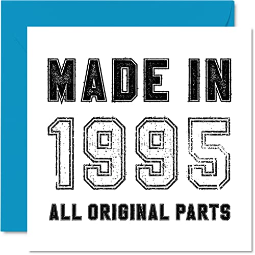 Stuff4 Tarjeta de cumpleaños número 30 para hombres, mujeres, él y ella, hecha en 1995, todas las...