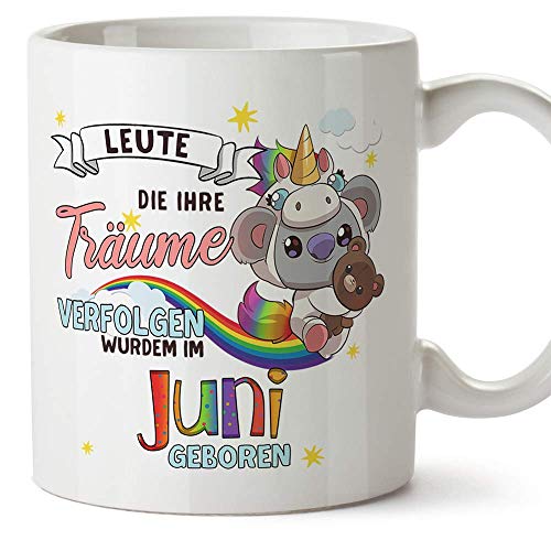 MUGFFINS Taza - Cumpleaños Koala Junio (en alemán)