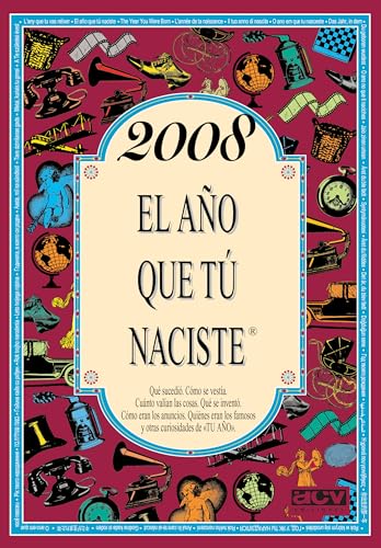 2008 EL AÑO QUE TÚ NACISTE - Regalo de cumpleaños ideal para quienes cumplen 18 años en 2026