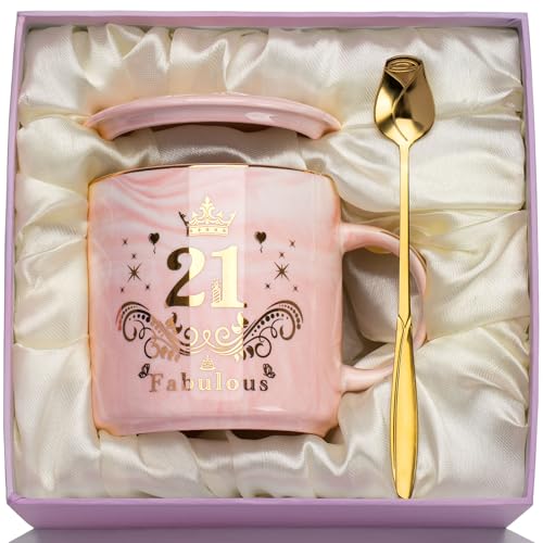 Regalos de cumpleaños número 21 para ella, regalos de cumpleaños número 21 para mujeres, regalo...