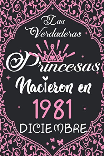 Las Verdaderas Princesas Nacieron en 1981 Diciembre: Regalo de cumpleaños de 39 años para mujeres...