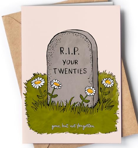 Tarjeta de 30 Cumpleaños - Tarjeta de Felicitación Graciosa para alguien que cumple 30 años -...