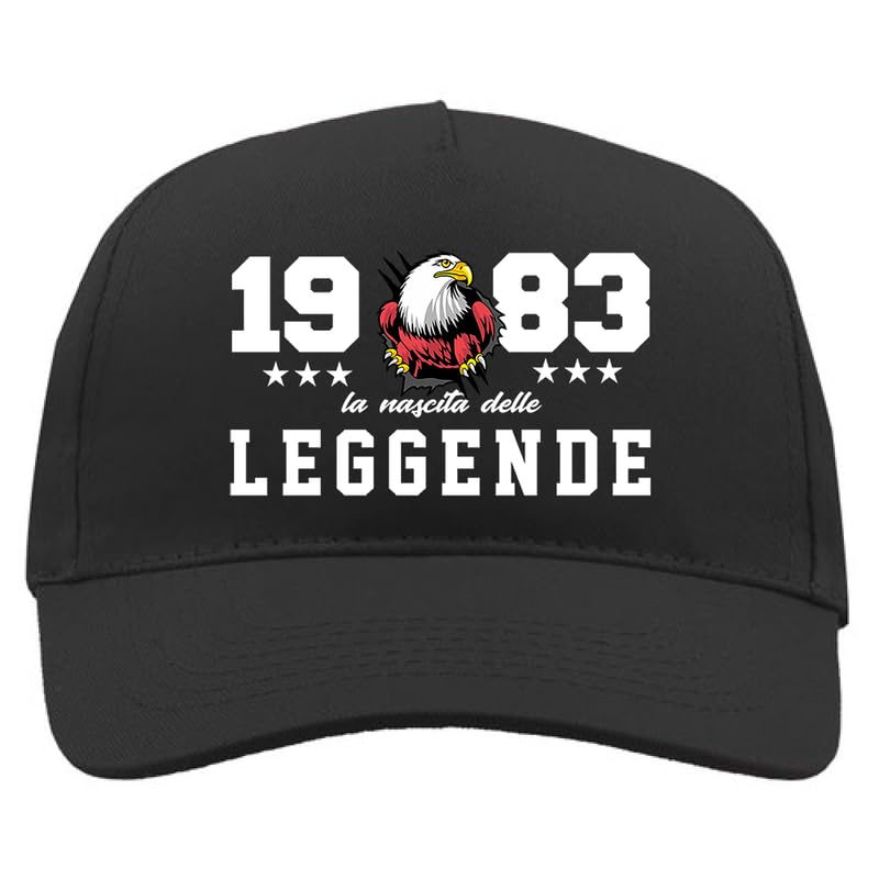 TeeDesign Gorra 41 años regalo cumpleaños: nacimiento de las leyendas gadget - 41 años - 1983