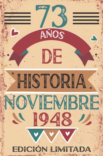 73 Años De Historia Noviembre 1948: 73 años. Libro de visitas, cuaderno, 110 páginas de...