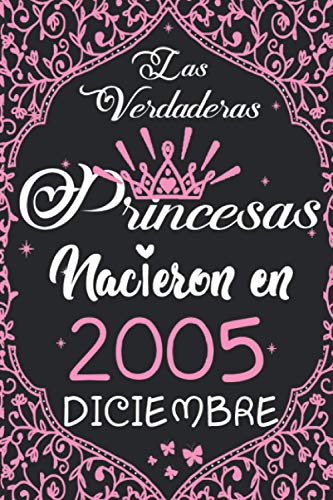 Las Verdaderas Princesas Nacieron en 2005 Diciembre: Regalo de cumpleaños de 15 años para mujeres...