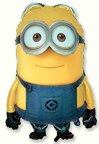 Ballonim® Minion Dave Globo XXL Aprox. 86 cm Globo de Aluminio para Fiestas y Decoración de...