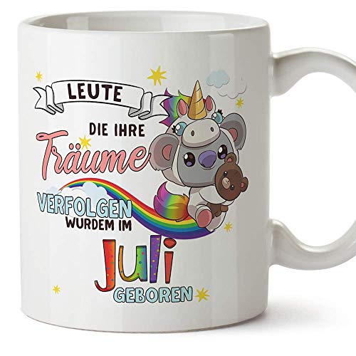 MUGFFINS Taza - Cumpleaños Koala Julio (en alemán)