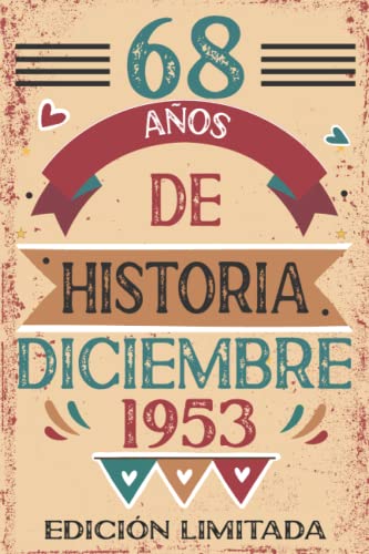 68 Años De Historia Diciembre 1953: 68 años. Libro de visitas, cuaderno, 110 páginas de...
