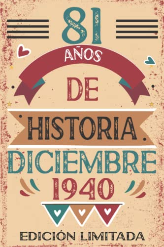 81 Años De Historia Diciembre 1940: 81 años. Libro de visitas, cuaderno, 110 páginas de...