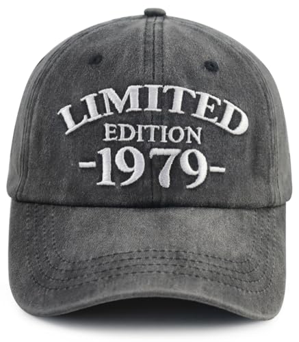 Xullaxth Decoraciones de cumpleaños número 45 para hombres y mujeres, sombrero de suministros de...