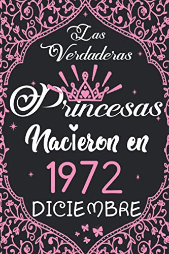 Las Verdaderas Princesas Nacieron en 1972 Diciembre: Regalo de cumpleaños de 48 años para mujeres...