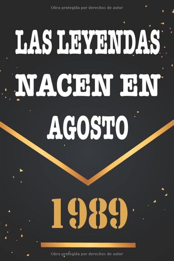 Las Leyendas Nacen En Agosto De 1989: Libro de visitas de 31 años, cuaderno, 120 páginas de...