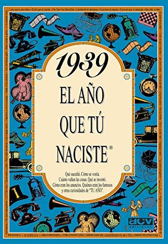 1939 EL AÑO QUE TÚ NACISTE - Regalo de cumpleaños ideal para quienes cumplen 87 años en 2026