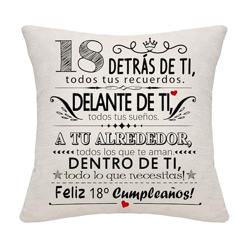 18 años de edad regalo de cumpleaños regalo de Detrás de ti todos tus recuerdos inspiración 18...