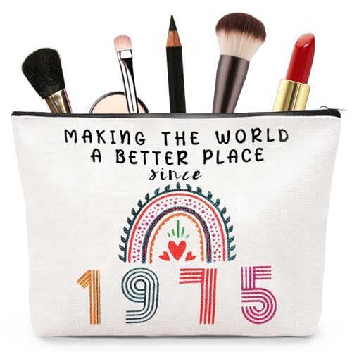 Aucuu Neceser Mujer, Bolsa de Maquillaje para Cumpleaños, 1975 Bolsa de Maquillaje Mujer, Creativa...