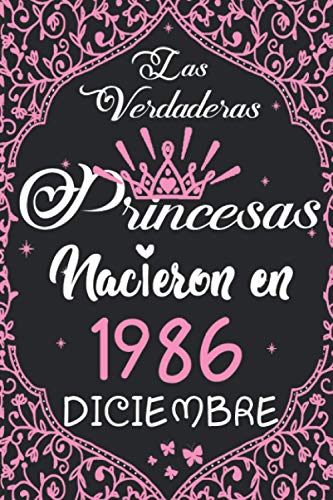 Las Verdaderas Princesas Nacieron en 1986 Diciembre: Regalo de cumpleaños de 34 años para mujeres...
