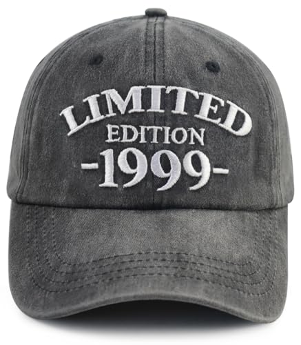 Xullaxth Decoraciones de cumpleaños número 25 para hombres y mujeres, sombrero de suministros de...