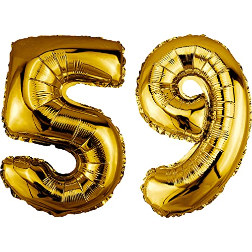 Set Fiesta Cumple 5️⃣9️⃣ edad】🎂🎂 Productos y Artículos para decorar  «Partys» para aquellos que cumplen 59 años