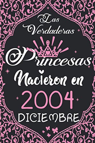 Las Verdaderas Princesas Nacieron en 2004 Diciembre: Regalo de cumpleaños de 16 años para mujeres...