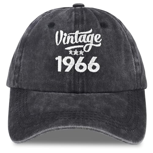 Rebundex 1966 Gorra de Béisbo Regalo Hombre Cumpleaños 60 Años Regalo Cumpleaños Hombre 60 Años...