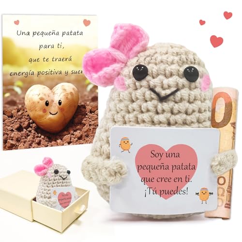Regalos Originales Divertido para Mujer, Patata en Español, Personalizados Peluche Decoracion...