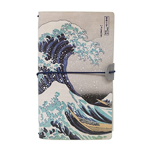Grupo Erik Cuaderno de viaje Hokusai Ola de Kanagawa - Diario de viaje (Travel Journal : Cuero...