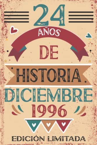 24 Años De Historia Diciembre 1997: 24 años. Libro de visitas, cuaderno, 110 páginas de...