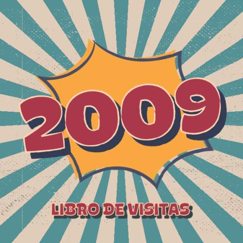 2009 Libros de Visitas: Libro de visitas para fiestas de cumpleaños de estilo retro para que la...