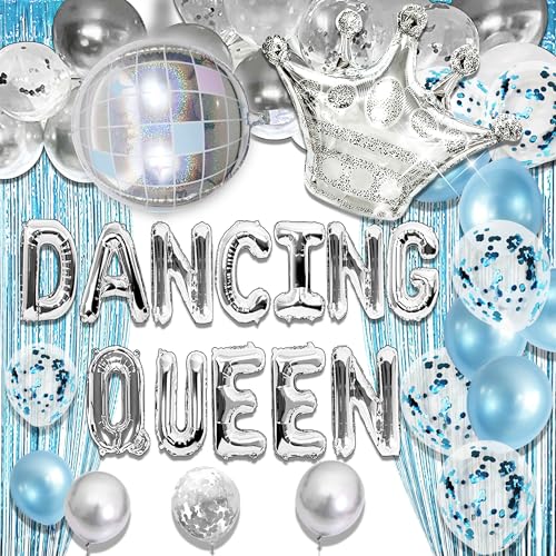 LaVenty Dancing Queen Banner Decoración Dancing Queen Bachelorette Party Decoraciones Mamma Mia...