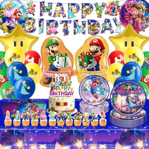 91 cumpleaños Deko,Jungen Mädchen Geburtstagsdeko,Kinder Birthday Decorations mit...