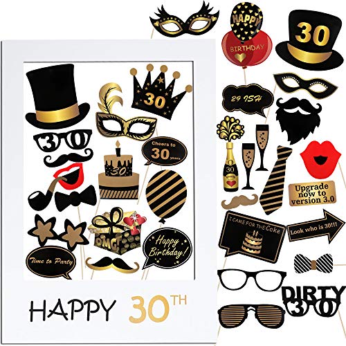 TODO Photocall Fiesta Cumpleaños número 3️⃣0️⃣】🎉🎁 Productos para regalar  para l@s que cumplen 30 años y quienes nacieron en 1994