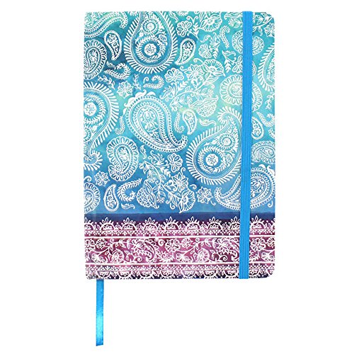 Cuaderno De Notas - Tapa Dura A5 Estilo Oceano Indico