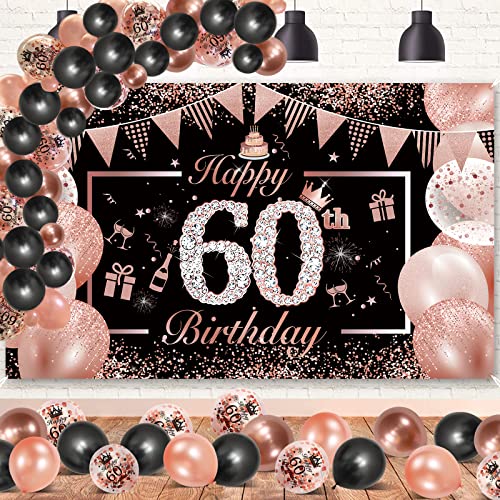Sorpresa con Photocall Fiesta Cumpleaños número 6️⃣0️⃣】🧁🎂 Artículos y  productos para regalar para l@s que cumplen 60 años y nacidos en 1964